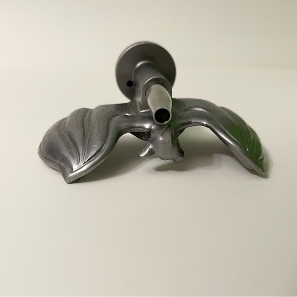 Bacardi Rum Gothic Bat Liquor Bottle Spout Pourer Stopper Top Metal Pewter Bar - Picture 7 of 16